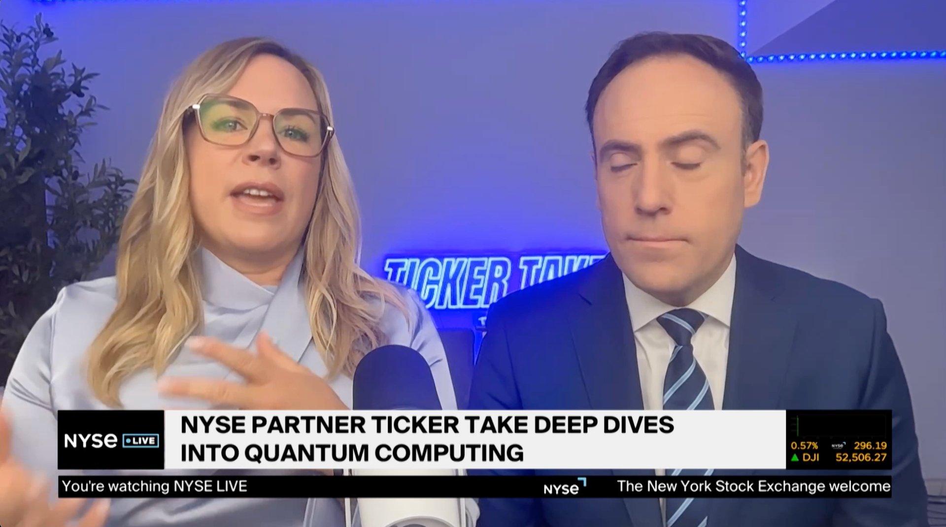 Ticker Take co-founders Jon Erlichmann and Caroline Lesley talk quantum computing